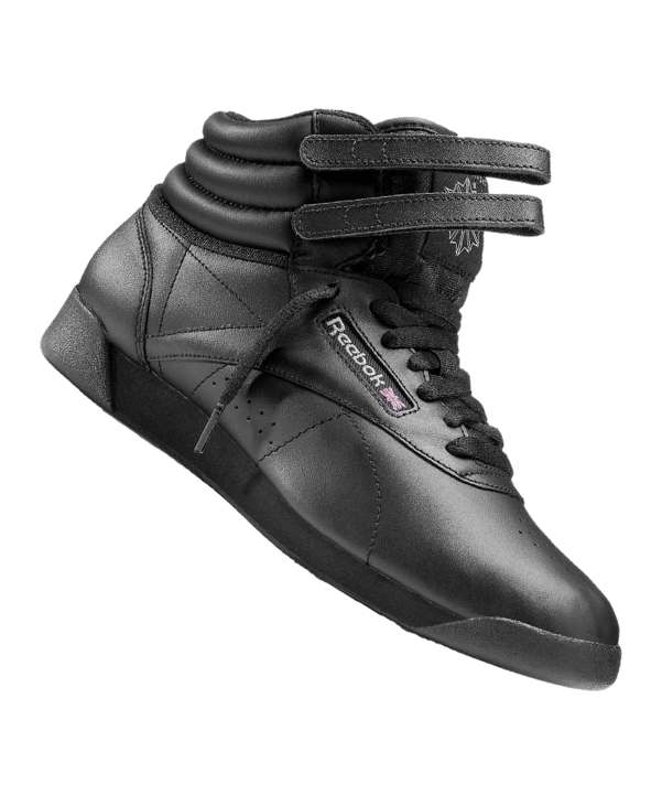 Reebok Freestyle Hi Sneaker Damen Schwarz - schwarz