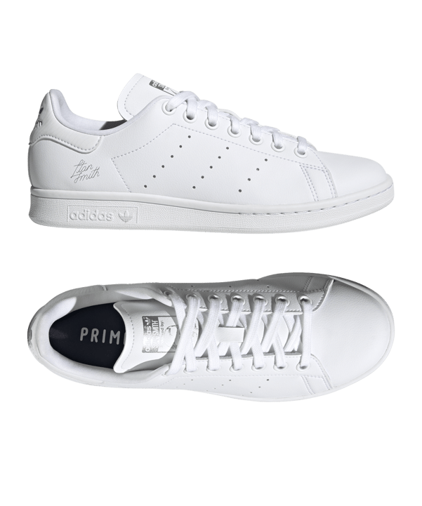 adidas Originals Stan Smith Damen Weiss Silber - weiss