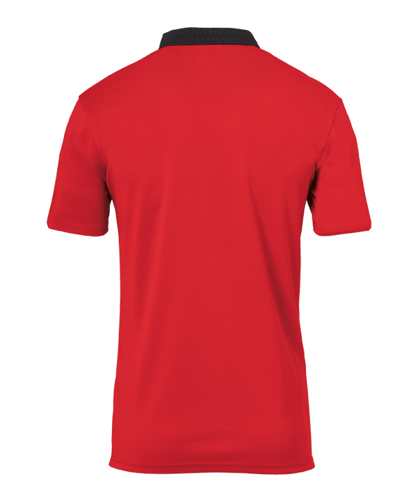 uhlsport Offense 23 Poloshirt Rot Schwarz F04