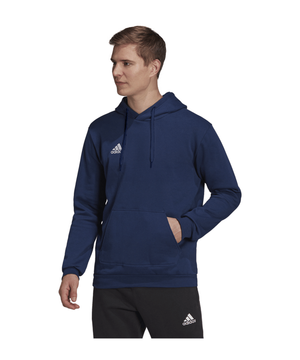 adidas Entrada 22 Hoody Blau - blau