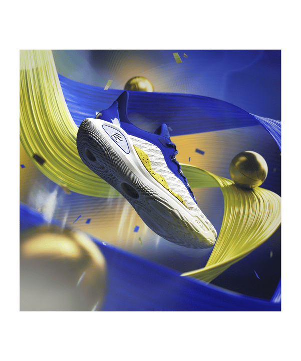 Under Armour Dub Curry 11 Weiss F100 - weiss
