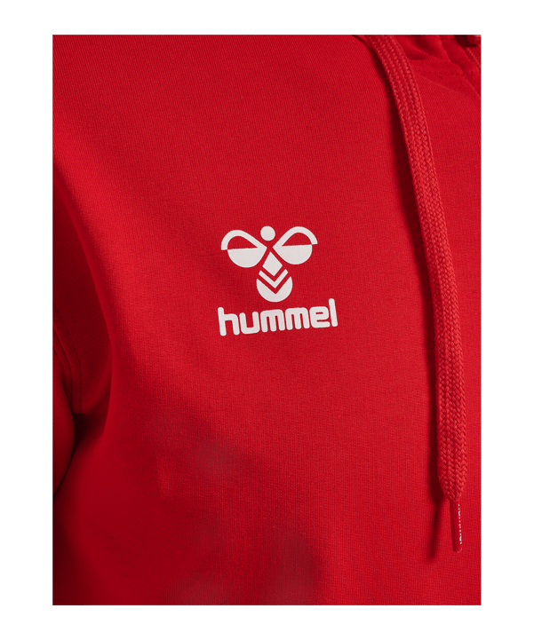Hummel Go 2.0 Chevron Kapuzenjacke Rot F3062 - rot
