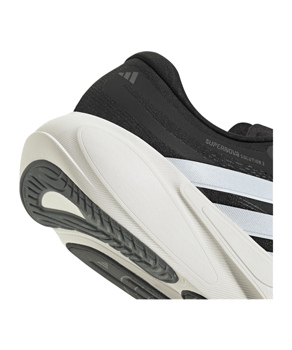 adidas Supernova Solution 3 Laufschuh Schwarz - schwarz