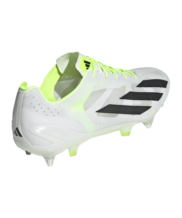 adidas X Crazyfast+ SG Crazyrush Weiss Schwarz Gelb - weiss