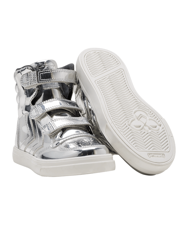 Hummel Stadil Mirror Sneaker Kids Grau F1508 - grau