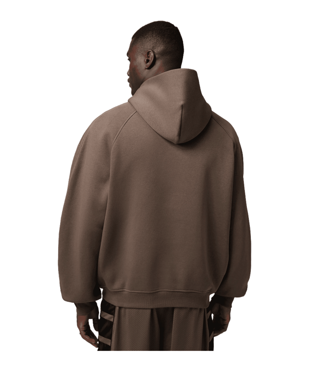 Jordan Brookyln Oversized Hoody Braun