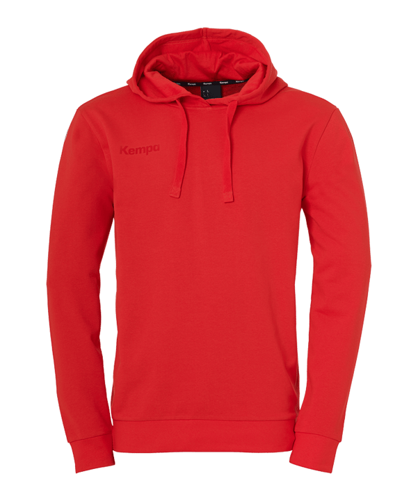 Kempa Hoody Rot F04 - schwarz