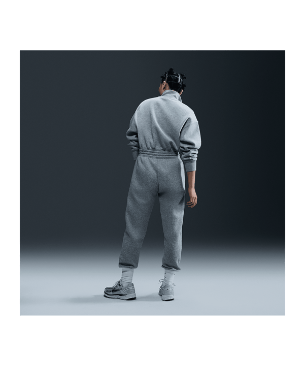 Nike Phoenix Fleece Mid Rose Jogginghose F063 - grau