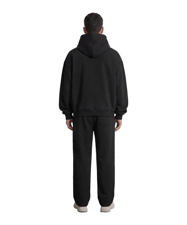 Burocs Basic Hoody Schwarz - schwarz