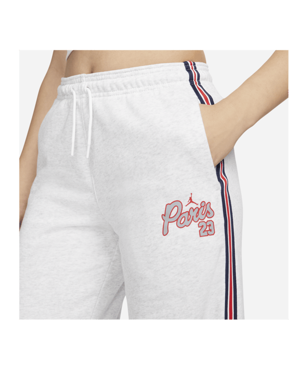 Jordan X PSG Fleece Jogginghose Damen Grau F051 - grau
