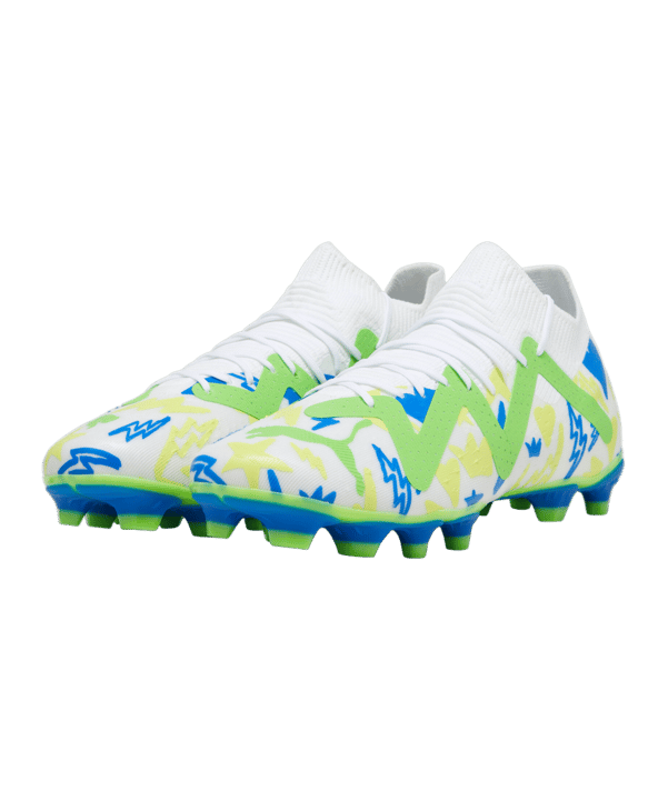 PUMA FUTURE Match FG/AG NJR Institute Weiss Blau F01 - weiss