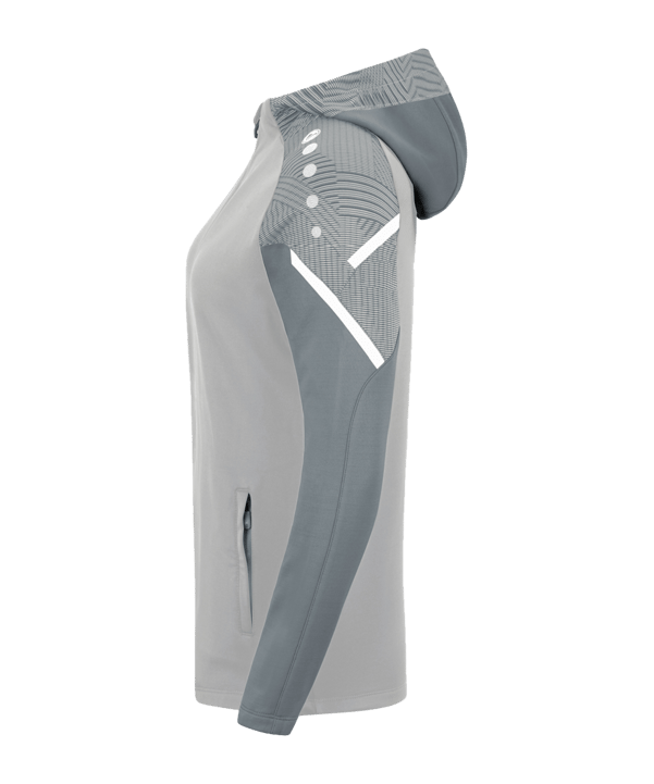 JAKO Performance Kapuzenjacke Damen Grau F845 - grau