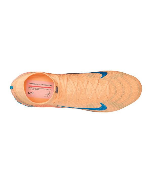 Nike Air Zoom Mercurial Superfly X Elite FG Kylian Mbappe Signature Orange F801 - orange