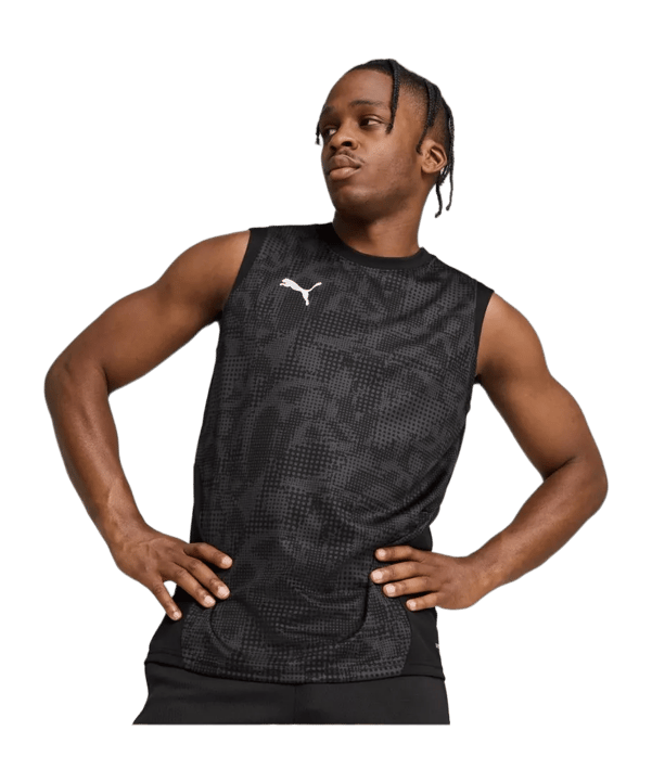 PUMA TeamCUP Training Tanktop Schwarz F03 - schwarz