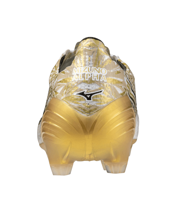 Mizuno Alpha Made in Japan FG Prism Gold Weiss Gold Schwarz F50 - weiss