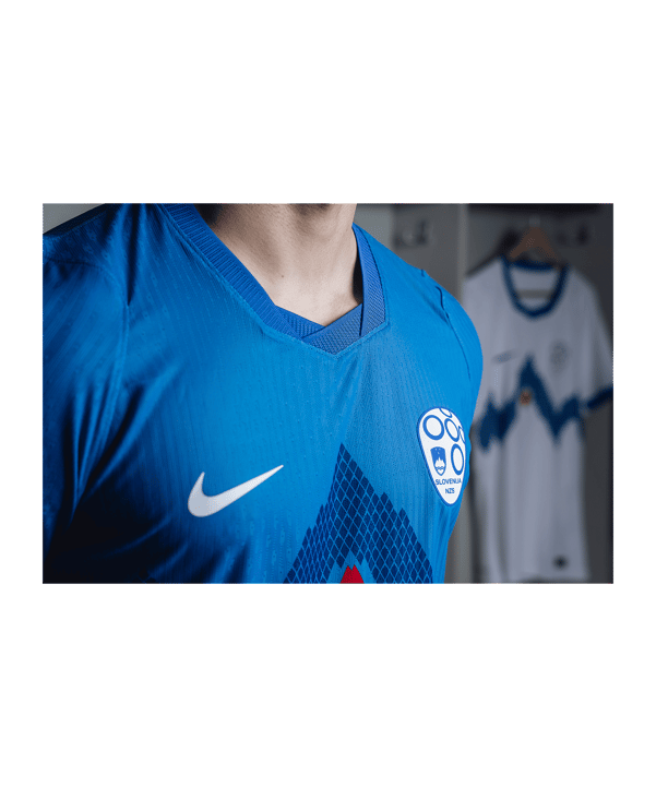 Nike NZS Slovénie Maillot Away 2026 Enfants Bleu C435 - bleu