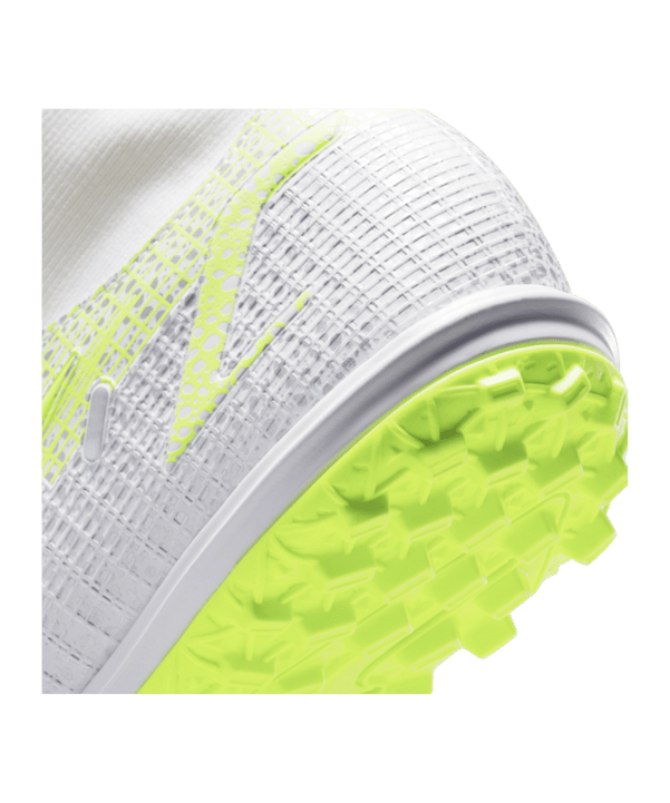 Nike Mercurial Superfly VIII Safari Academy TF Weiss F107 - weiss