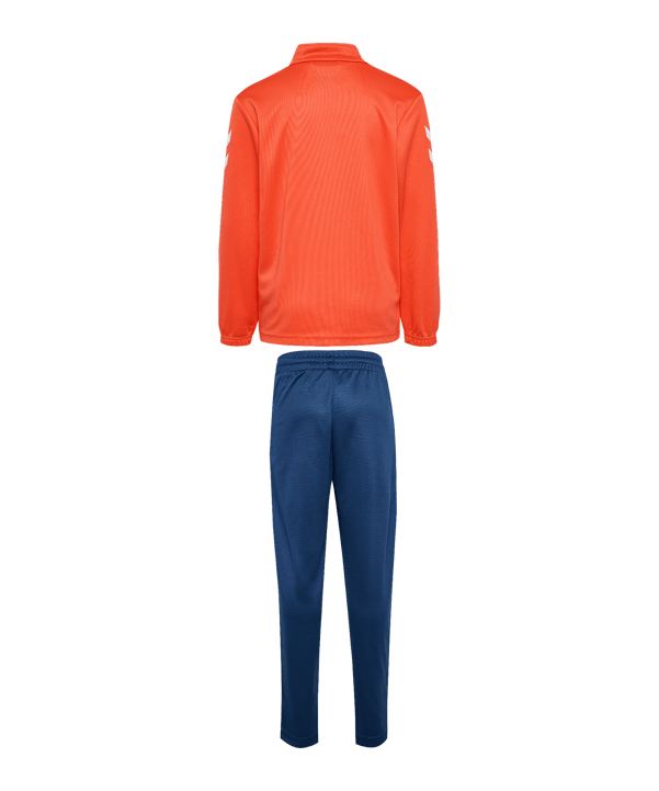 Hummel Logo Trainingsanzug Kids Orange F4205 - orange