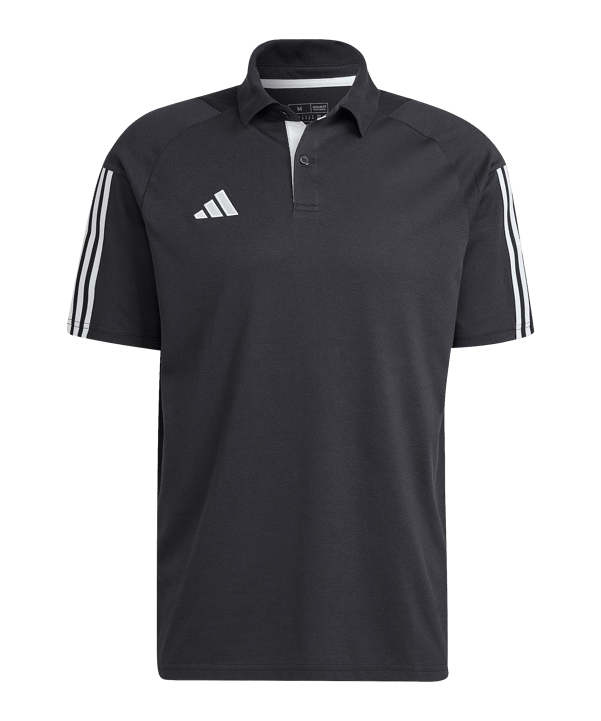adidas Tiro 23 Competition Poloshirt Schwarz - schwarz
