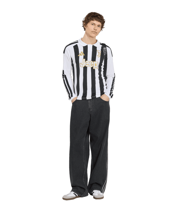 adidas Juventus Turin Trikot Langarm Home 2026/2027 Weiß - weiss