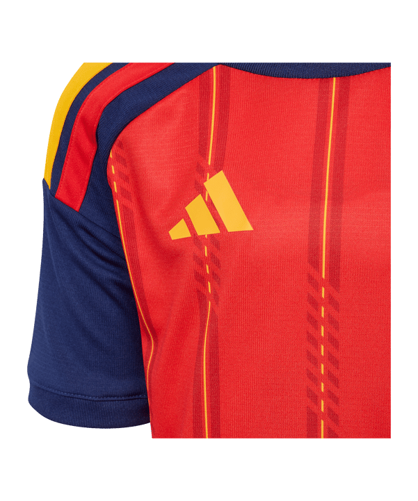 adidas Spanien Trikot Set Home WM 2026 Kids Rot - rot
