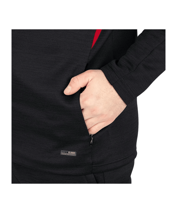 JAKO Jas met capuchon Zwart K502 - zwart