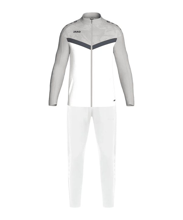 JAKO Iconic Trainingsanzug Kids Weiß F016 - weiss