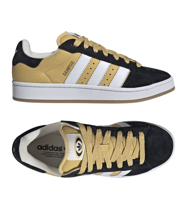 adidas Originals Campus 00s Beige Weiss Schwarz - beige