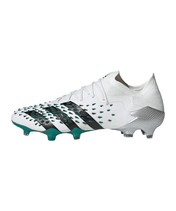 adidas Predator Freak.1 L FG EQT Weiss Schwarz Grün - weiss