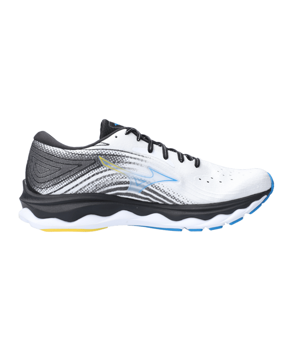 Mizuno Wave Sky 6 Weiss Gelb F01 Laufschuh - weiss