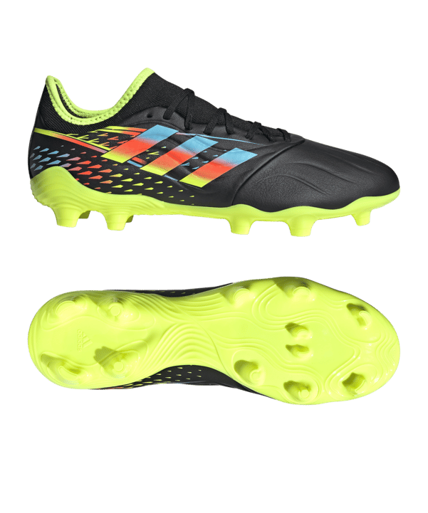 adidas COPA SENSE.3 FG Al Rihla Schwarz - schwarz