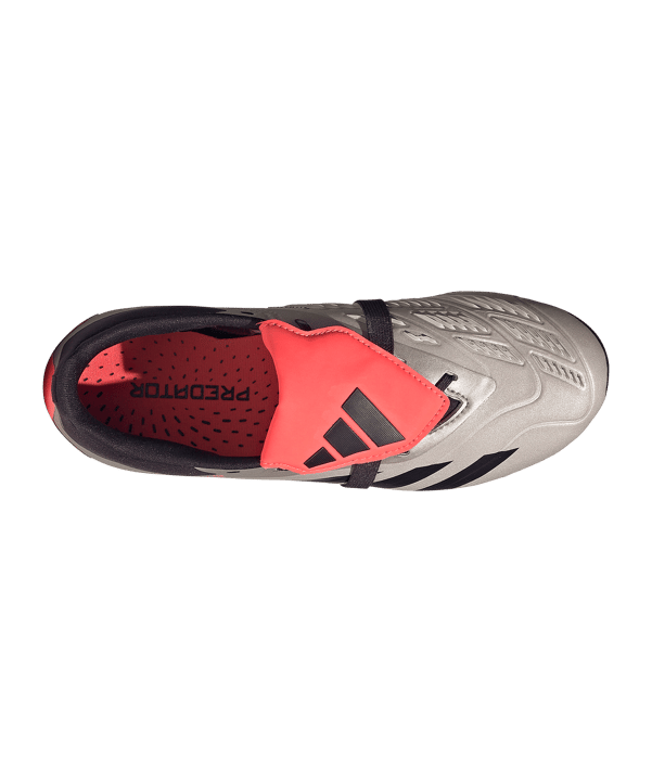adidas Predator Elite FT FG Vivid Horizon Kids Grau Pink - grau