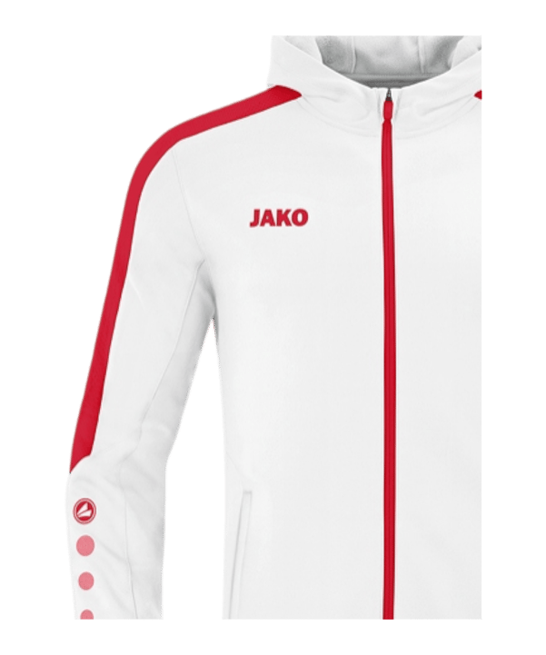 JAKO Power Präsentationsanzug Kids Weiß F004 - weiss