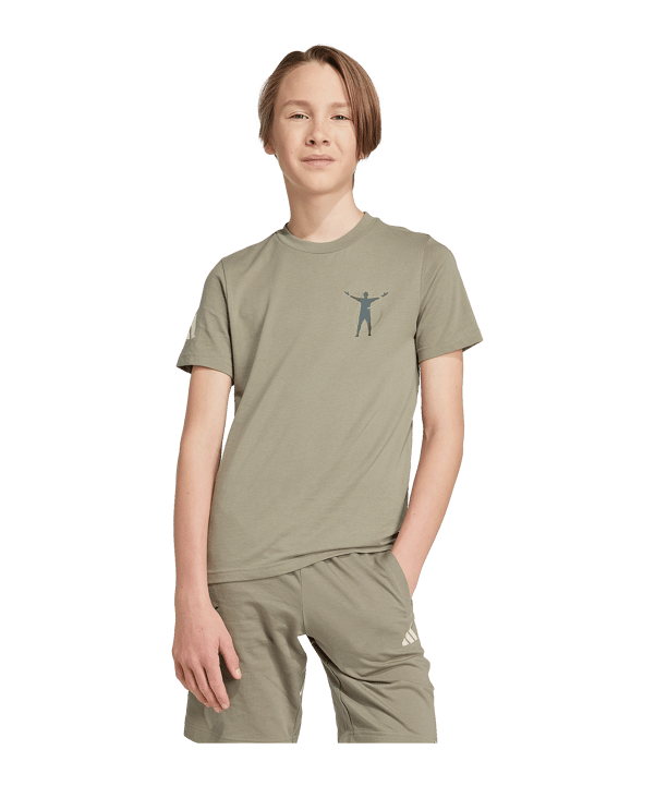 adidas Jude Bellingham T-Shirt Kids Grau - grau