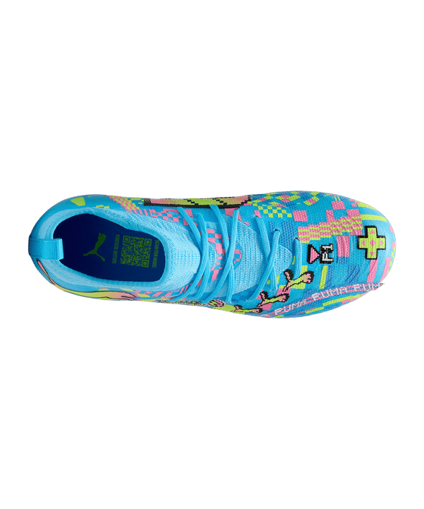 PUMA FUTURE 9 Match FG/AG Level Up Kids Blau F01 - blau