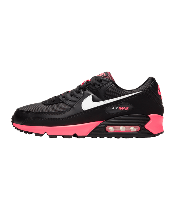 Nike Air Max 90 Schwarz Weiss Pink F003 - schwarz