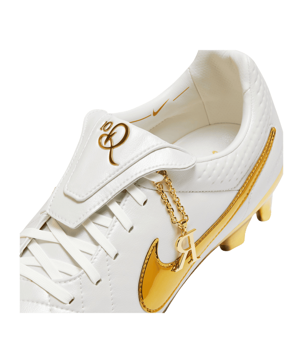 Nike Tiempo Legend FG Touch of Gold Weiß F100 - weiss