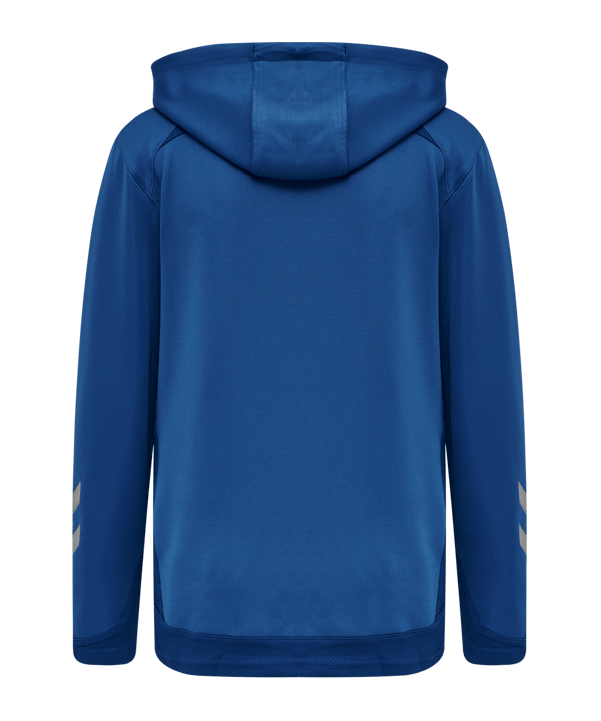 Hummel hmlLEAD Poly Hoody Damen Blau F7045 - blau