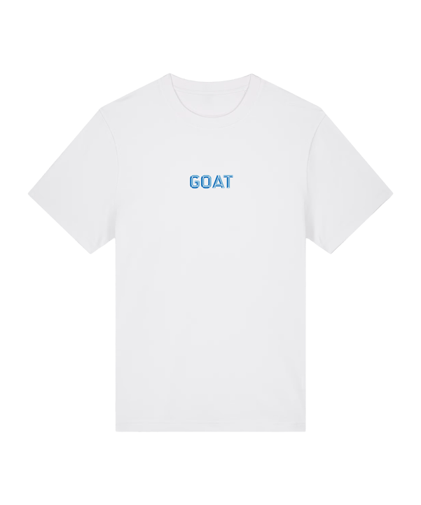 11teamsports Argentinien "GOAT" T-Shirt WM 2026 Weiß - weiss