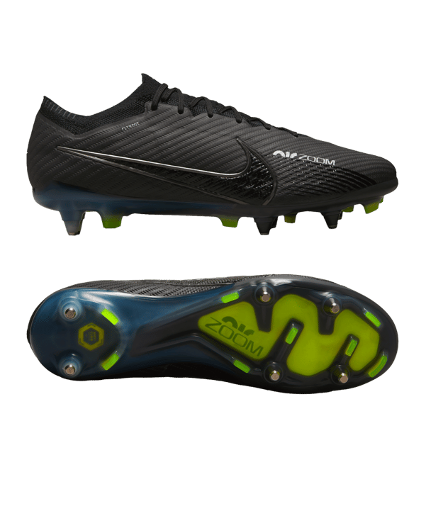 Nike Air Zoom Mercurial Vapor XV Shadow Elite SG-Pro AC Schwarz Grau F001 - schwarz