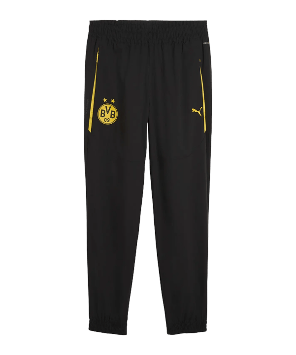 PUMA Borussia Dortmund PUMATECH Woven broek Zwart K07 - zwart