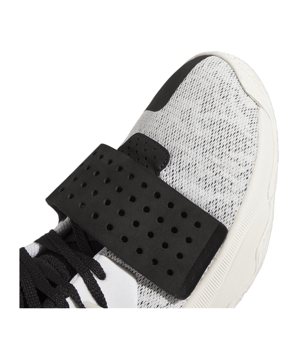 adidas Dame 8 Extply Weiss Schwarz - weiss