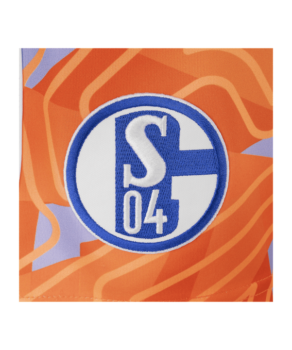 adidas FC Schalke 04 Keepers korte broek 2026/2027 Kids Orange - oranje