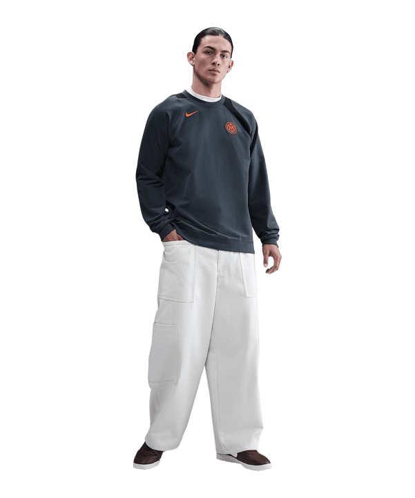 Nike Inter Mailand T90 Sweatshirt Blau F437 - blau