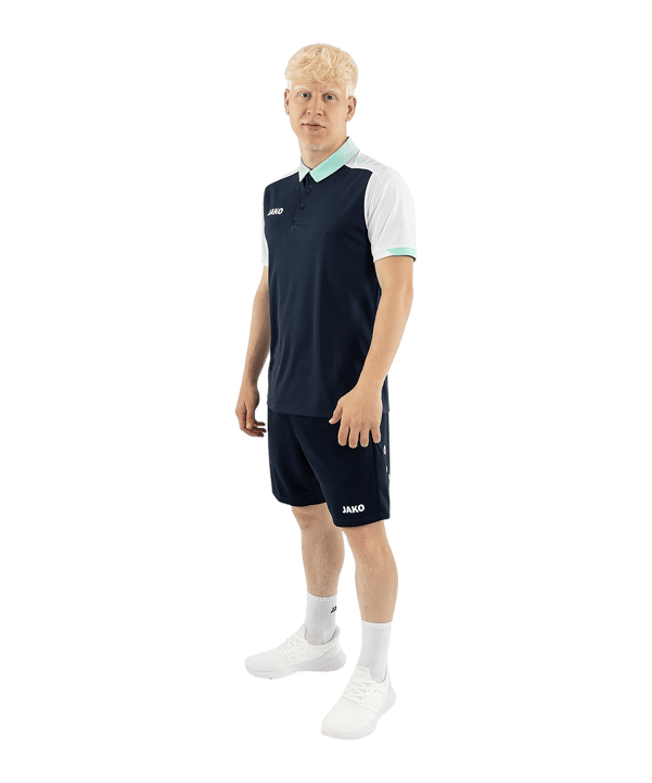 JAKO Dynamic Polo Blau F915 - blau