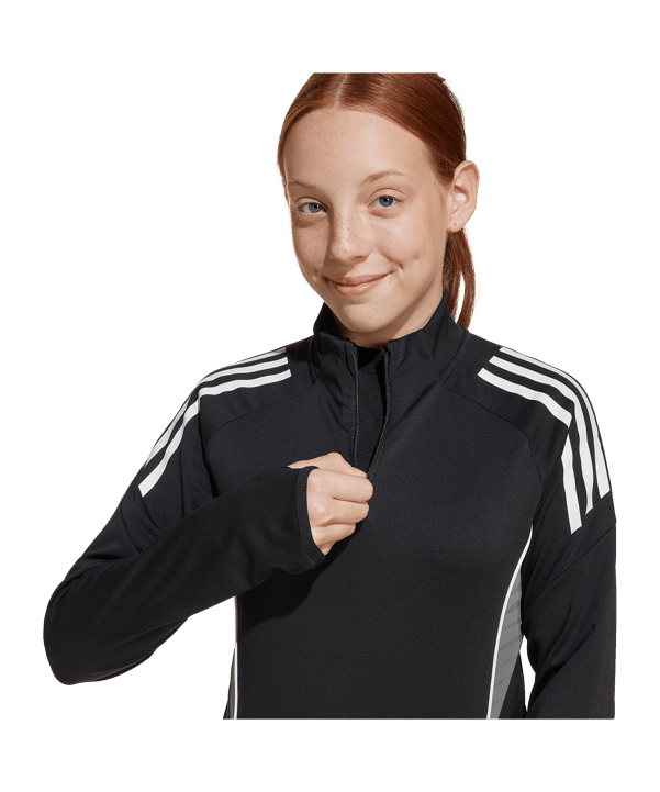 adidas Tiro 25 Competition Sweatshirt Kids Schwarz - schwarz