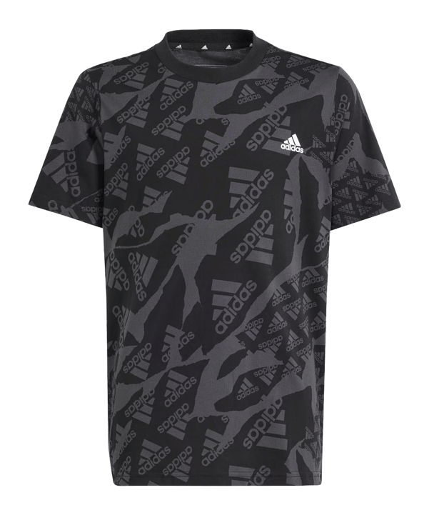 adidas T-Shirt Kids Schwarz - schwarz