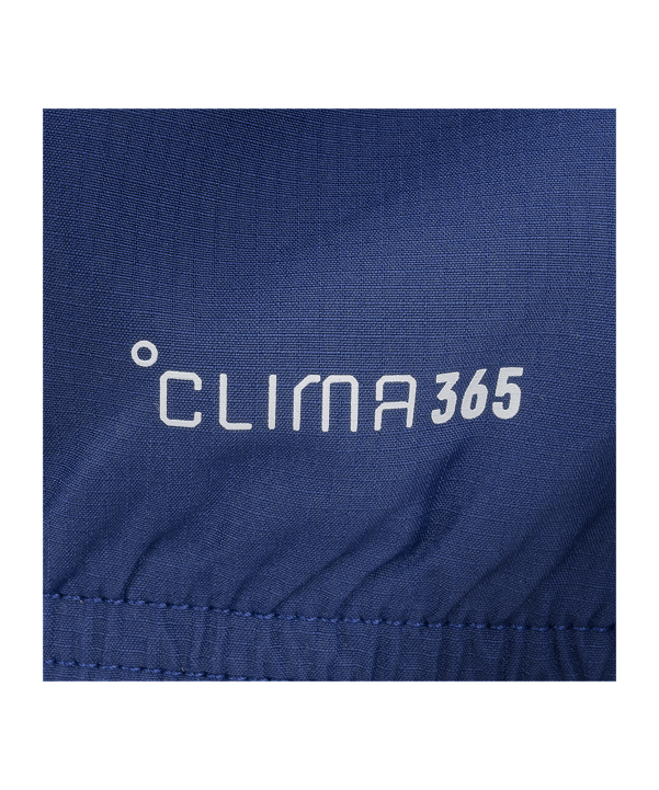 adidas FC Schalke 04 Team Regenjacke Kids Blau - blau