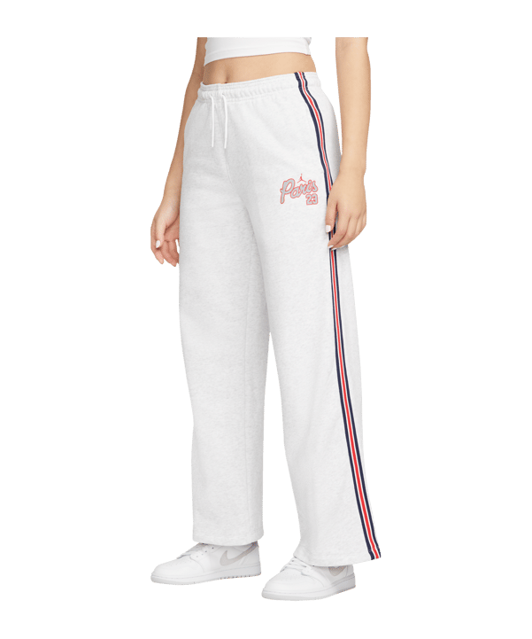 Jordan X PSG Fleece Jogginghose Damen Grau F051 - grau