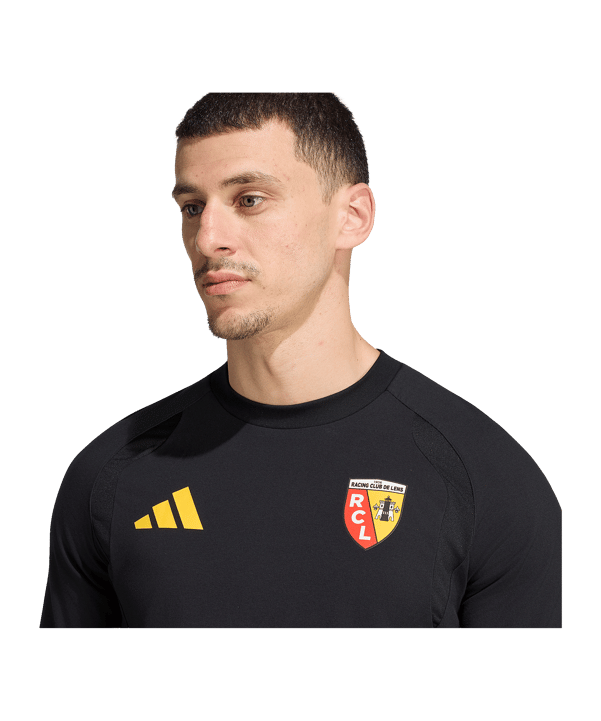 adidas RC Lens Tiro Travel T-Shirt Schwarz